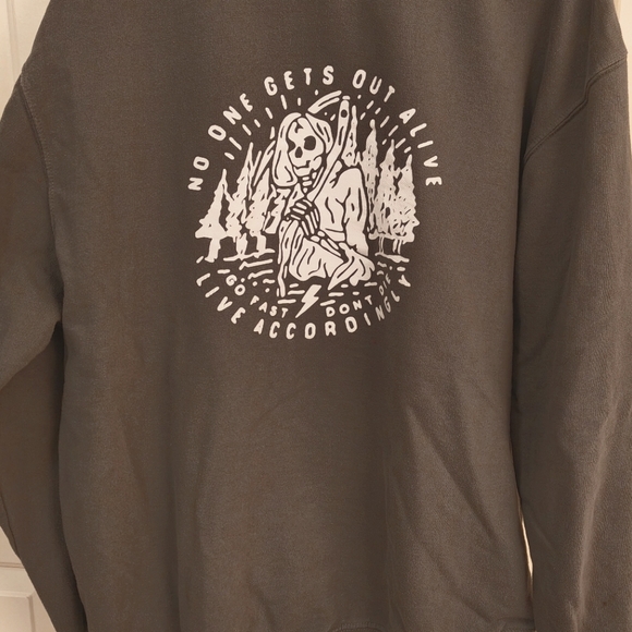 Go Fast Don't Die: Crew Sweatshirt - XL - Picture 2 of 2